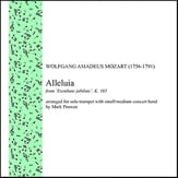 Alleluia, from Exsultate jubilate, K. 165 Concert Band sheet music cover
